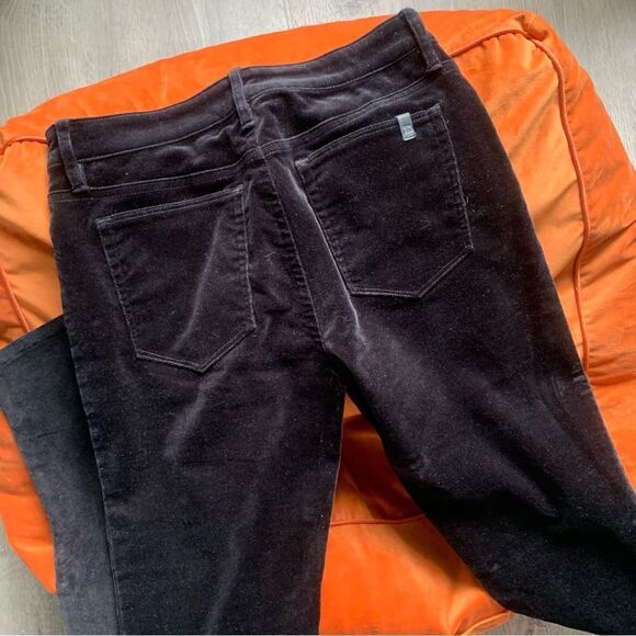 JOES JEANS BLACK VELVET PANTS - Picture 7 of 12
